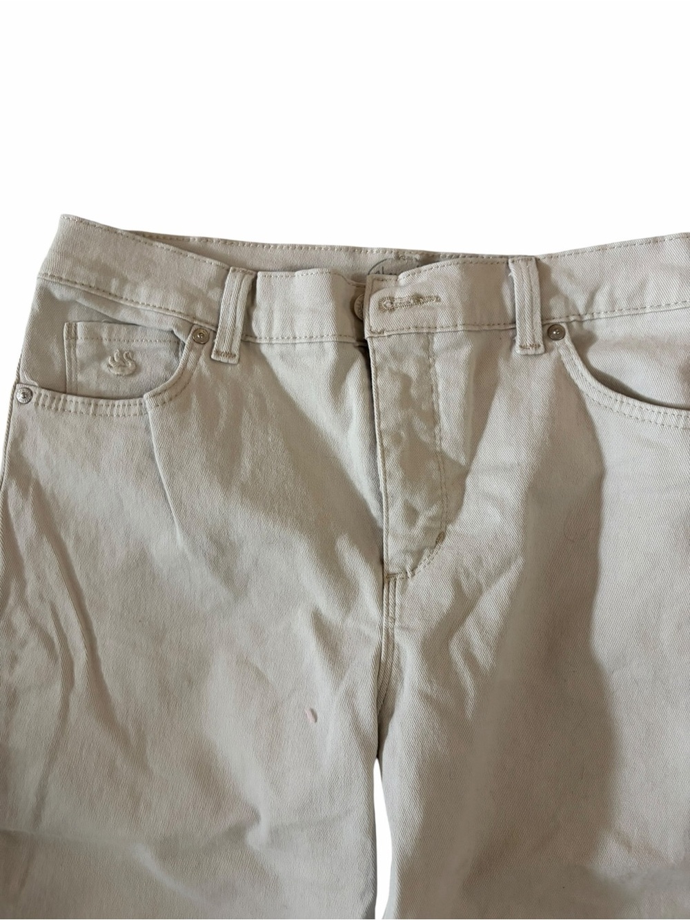 Gloria Vanderbilt Light Beige Slimming Effect Pants - Picture 5 of 8